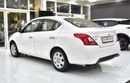 Nissan Sunny EXCELLENT DEAL for our Nissan Sunny ( 2022 Model ) in White Color GCC Specs