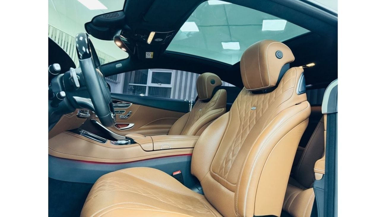 Mercedes-Benz S 500 Coupe GCC .. FSH .. Special Edition .. Original Color .. Brand New Condition