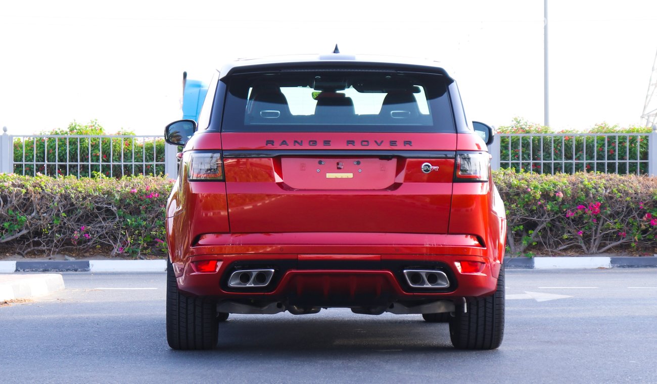 Land Rover Range Rover Sport SVR with Original Carbon Fiber