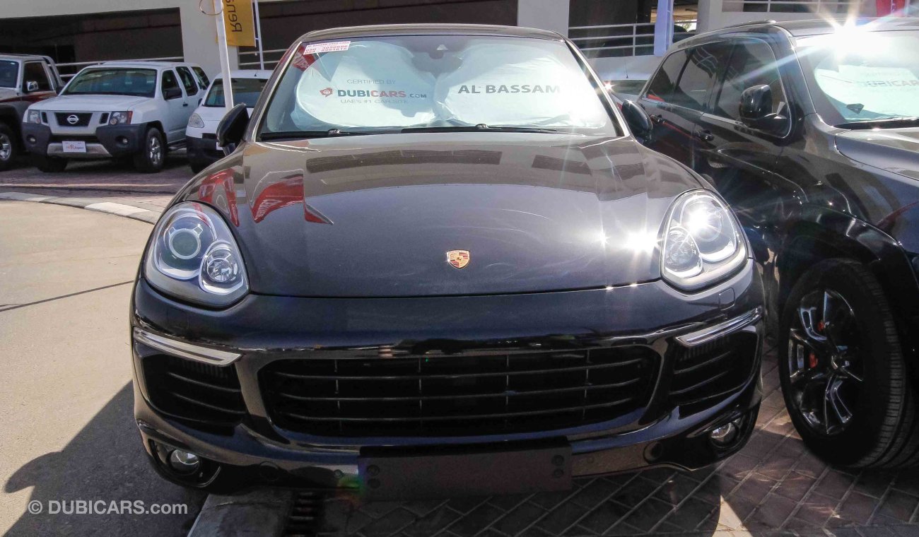 Porsche Cayenne With Cayenne S badge