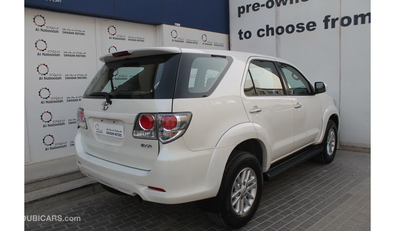تويوتا فورتونر 2.7L 2014 MODEL WITH WARRANTY