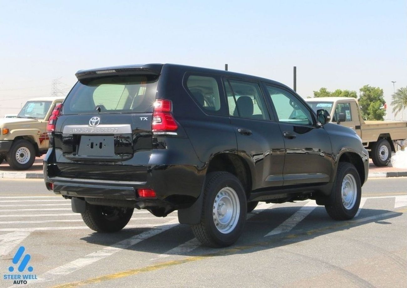 تويوتا برادو 2023 Land Cruiser TX 2.7L SUV 4WD Petrol 6 Speed AT - 5 Doors - Book Now!