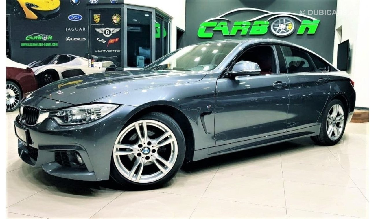 بي أم دبليو 420 SPECIAL OFFER BMW 420I WITH M/// KIT 2017 MODEL GCC CAR IN BEAUTIFUL SHAPE STILL UNDER WARRANTY