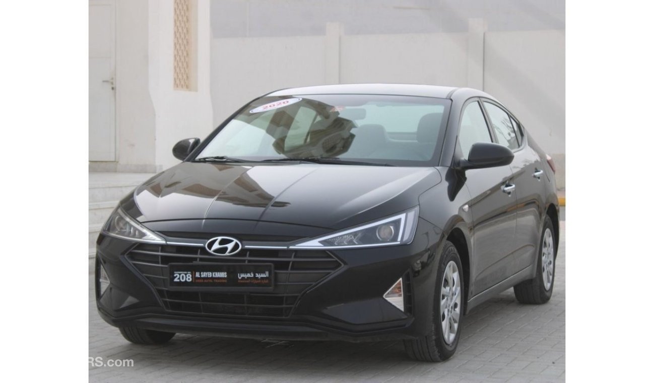 Hyundai Elantra Hyundai Elantra 2020 Black GCC excellent condition without accident