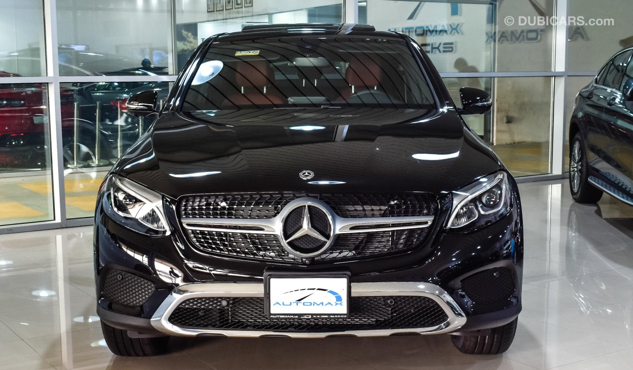 Mercedes-Benz GLC 300 2019 Coupe 4Matic, 2.0 I4-Turbo GCC, 0km w/ 2 Years Unlimited Mileage Warranty