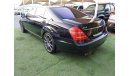 Mercedes-Benz S 550 Imported 2008, black color, number one leather, panorama, speed stabilizer, leather, screen, rear co