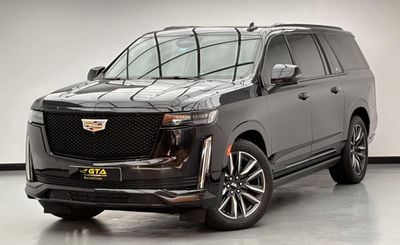 كاديلاك إسكالاد 2023 Cadillac Escalade ESV, 1 Year Warranty Unlimited Km, Cadillac Full Service History, GCC