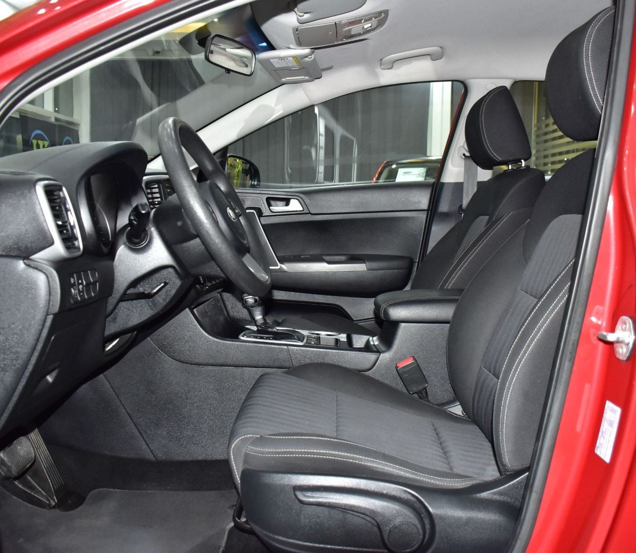 Kia Sportage EXCELLENT DEAL for our KIA Sportage ( 2021 Model ) in Red Color GCC Specs