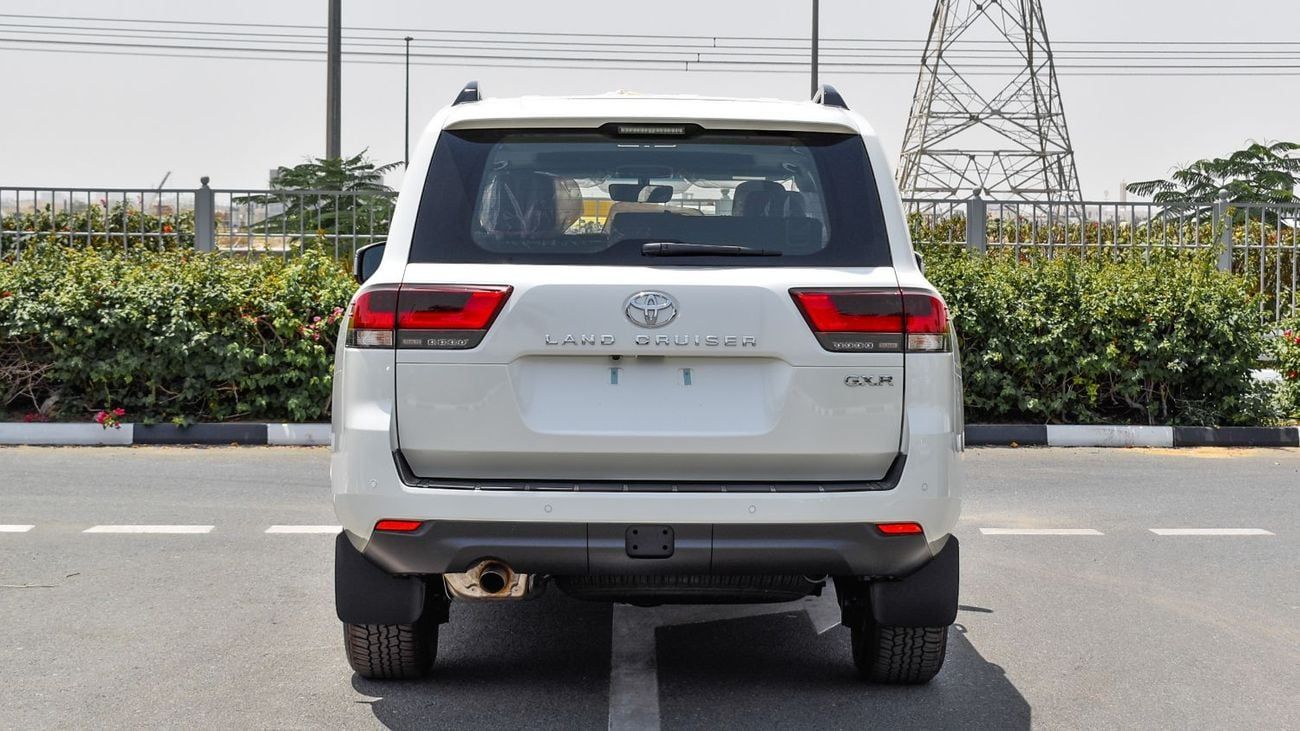 تويوتا لاند كروزر GXR ECTAGR027 - 2026 Toyota LC300 Std - 4.0L Petrol Auto - White with Black Interior