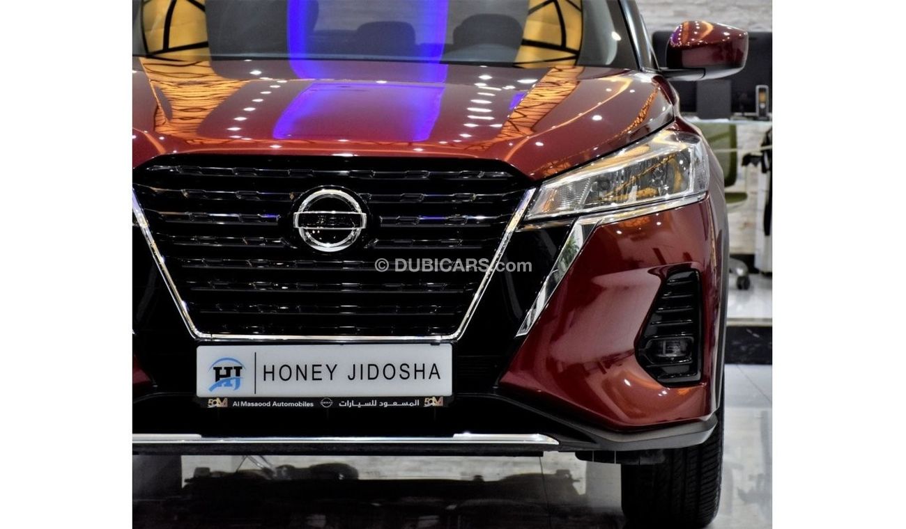 Nissan Kicks EXCELLENT DEAL for our Nissan Kicks ( 2022 Model ) in Red Color GCC Specs