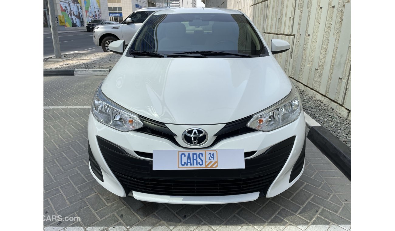 تويوتا يارس SE 1.5L | GCC | EXCELLENT CONDITION | FREE 2 YEAR WARRANTY | FREE REGISTRATION | 1 YEAR FREE INSURAN