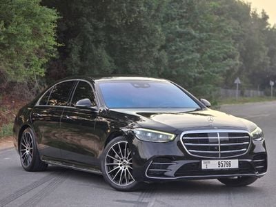 Mercedes-Benz S 500 4MATIC 3.0L MERCEDES S500 2021 GCC // ORGINAL PAINT // FULL OPITION // P0ERFECT CONDITION