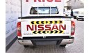 Nissan Navara AED 1200 PM | 2.5L AT 2WD SE GCC WARRANTY