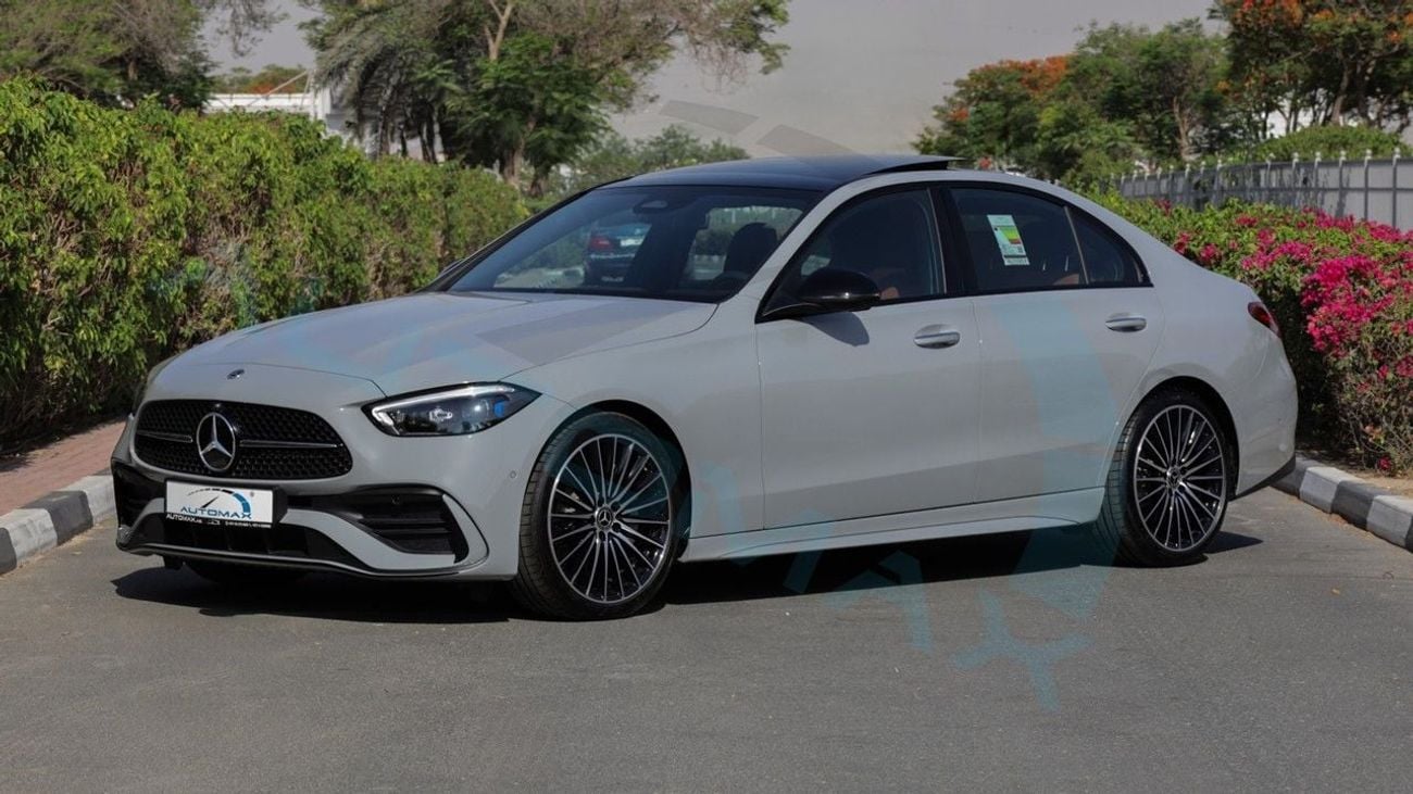 مرسيدس بنز C 200 AMG Premium Plus EQ Boost 1.5T RWD GCC 2026 With 2 Years Unlimited Mileage Warranty At Official Deal