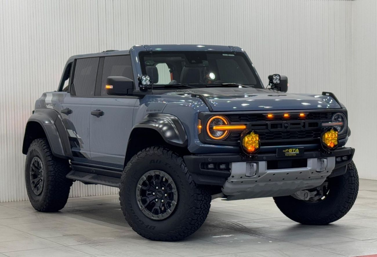 فورد برونكو Raptor 3.0L V6 2023 Ford Bronco Raptor, Agency Warranty+ Sp Till 2028, Full Service History, GCC