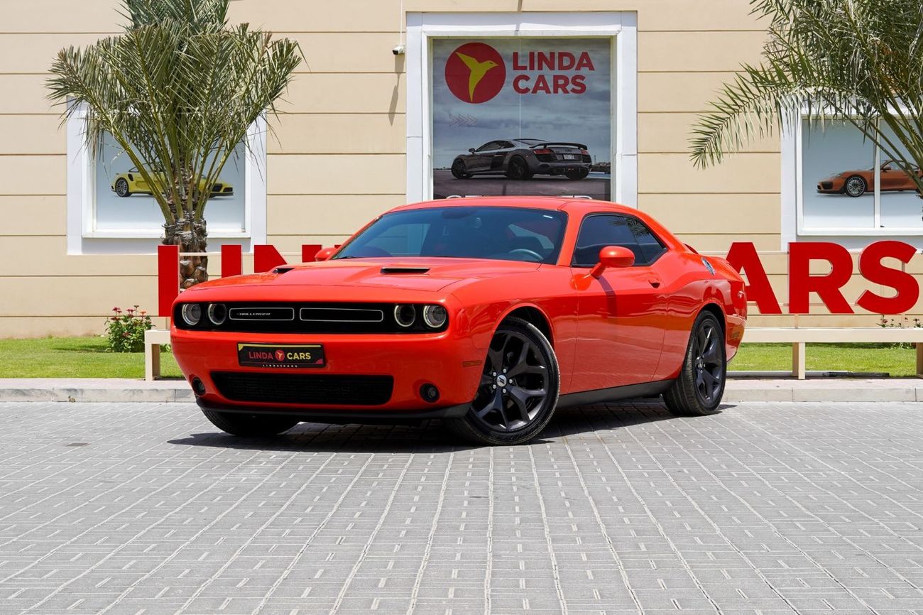 Dodge Challenger Dodge Challenger SXT Plus 2018 GCC (LOWEST MILEAGE) under Warranty with Flexible Down-Payment/ Flood