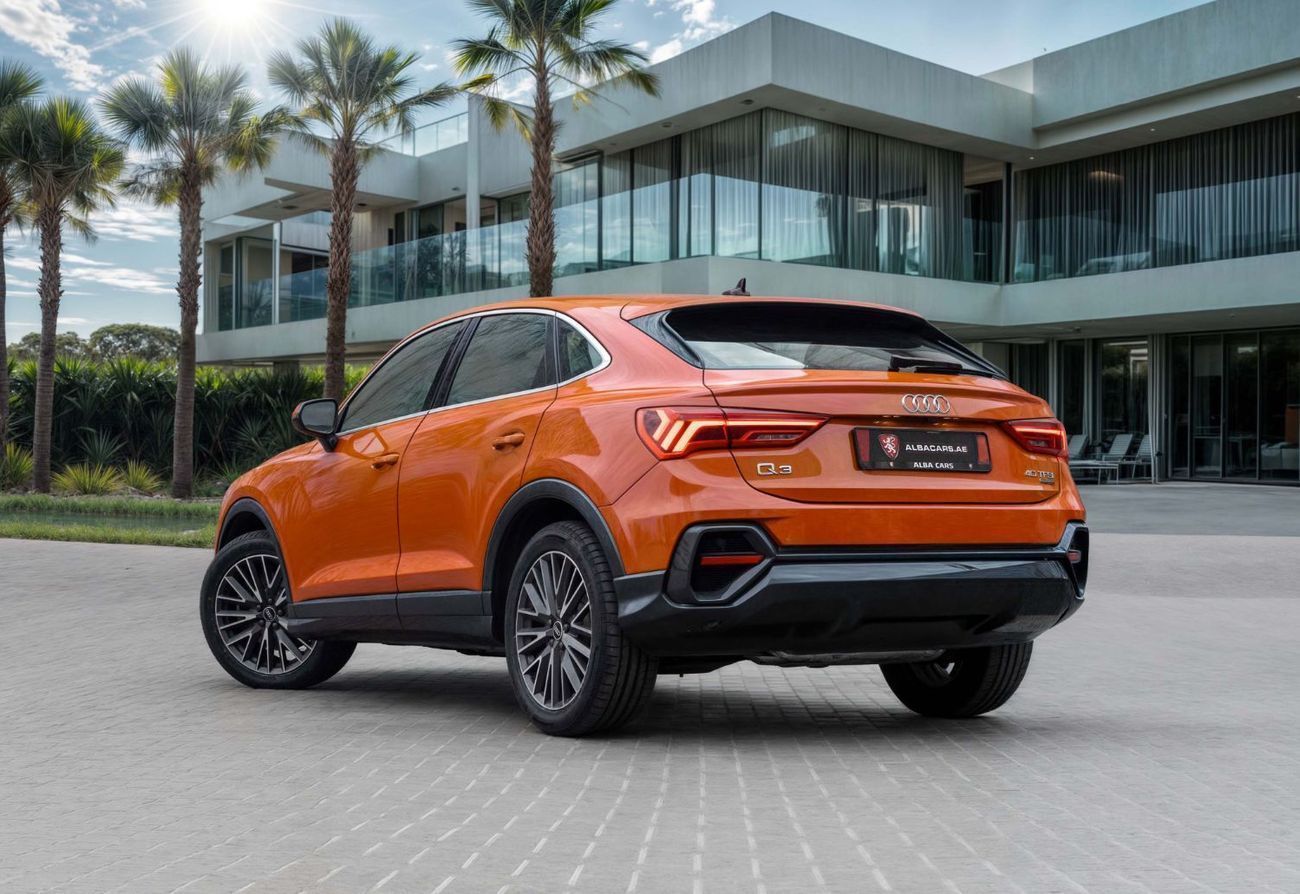 أودي Q3 2,344 P.M | 0% Downpayment | Audi Q3 Sportback 40TSFI Quattro | Audi Warranty!