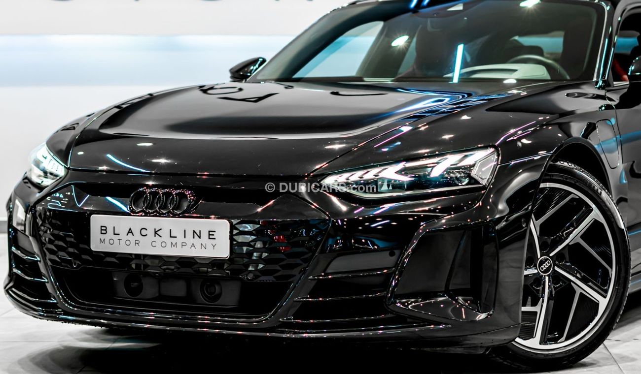 Audi etron 2022 Audi E-Tron GT, 2027 Audi Warranty + Service Contract, Carbon Interior, Low KMs, GCC