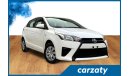 Toyota Yaris 2017 Toyota Yaris SE 1.3L 4Cyl 98hp//LOW KM // AED 506 /Month //ASSURED QUALITY