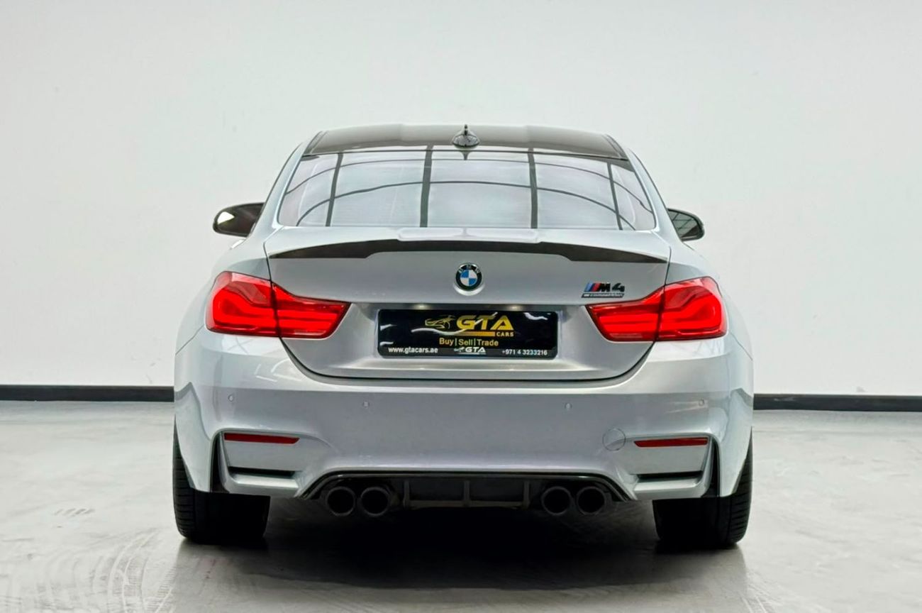 BMW M4 STD 2017 BMW M4 Competition Coupe, Full BMW Service History, Carbon Fiber Package, Fully Loaded, GCC