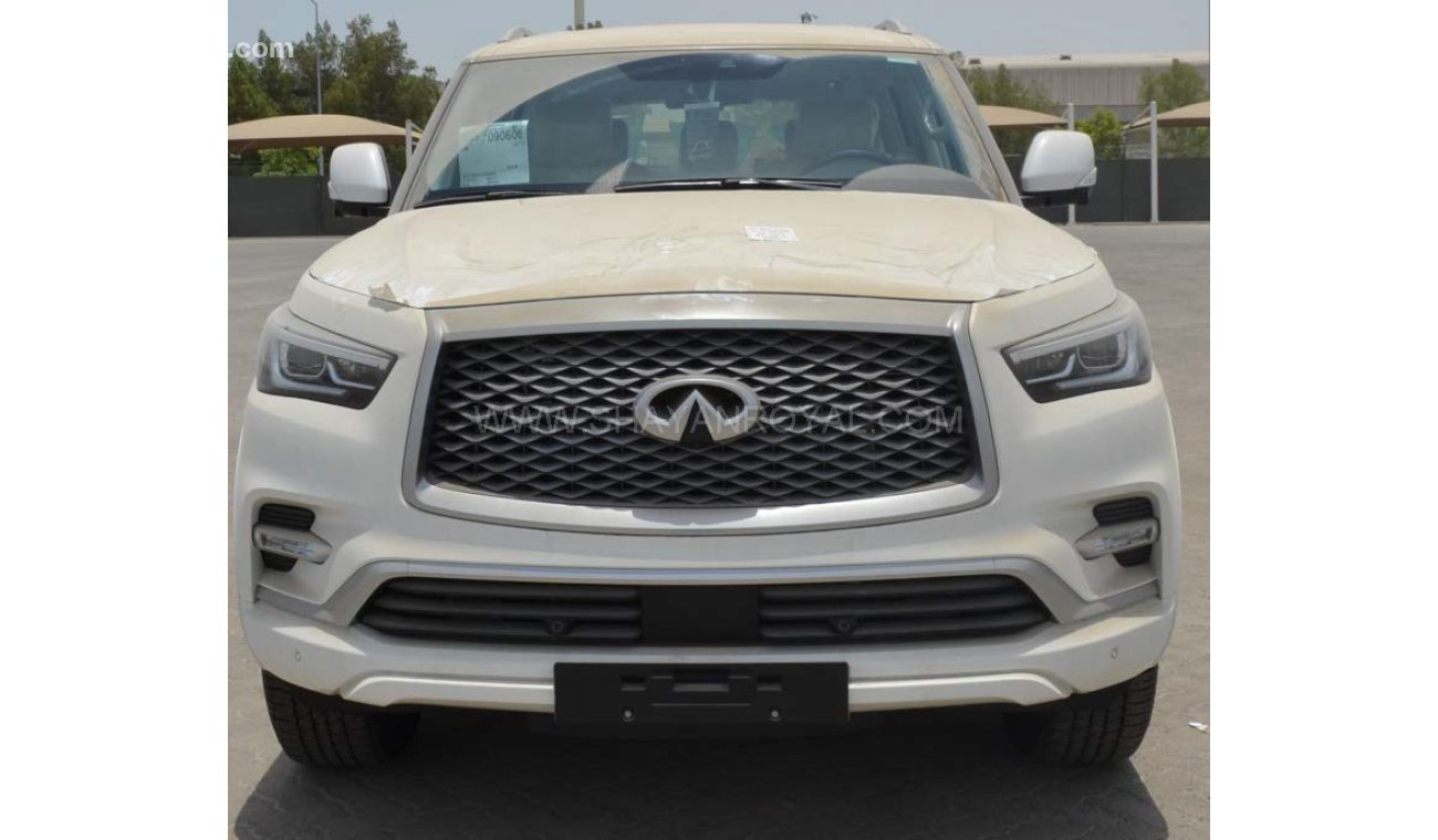 إنفينيتي QX80 5.6L  V8 4WD Gasoline LE LUX+ SENSORY 7S MY 2019 ( Export Only )