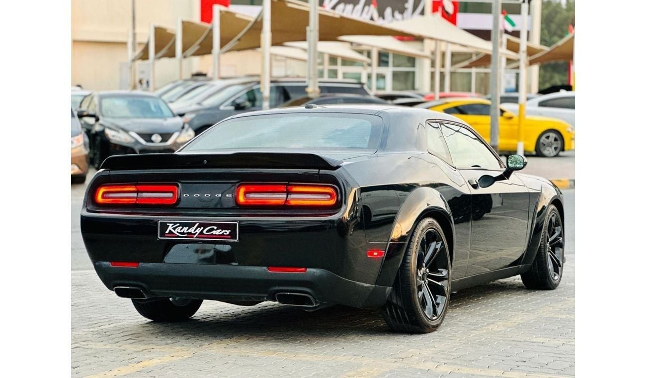 Dodge Challenger RT | Monthly AED 1130/- | 0% DP | Widebody Kit | Custom Leather Seats | Touch Screen | # 59922
