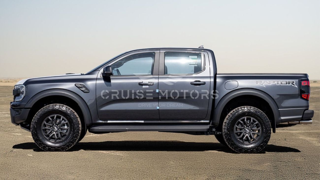 فورد رينجر رابتور Automatic - 3.0L - Petrol - Pick Up - 4WD - 5 Seats - 4 Doors - METEOR GREY