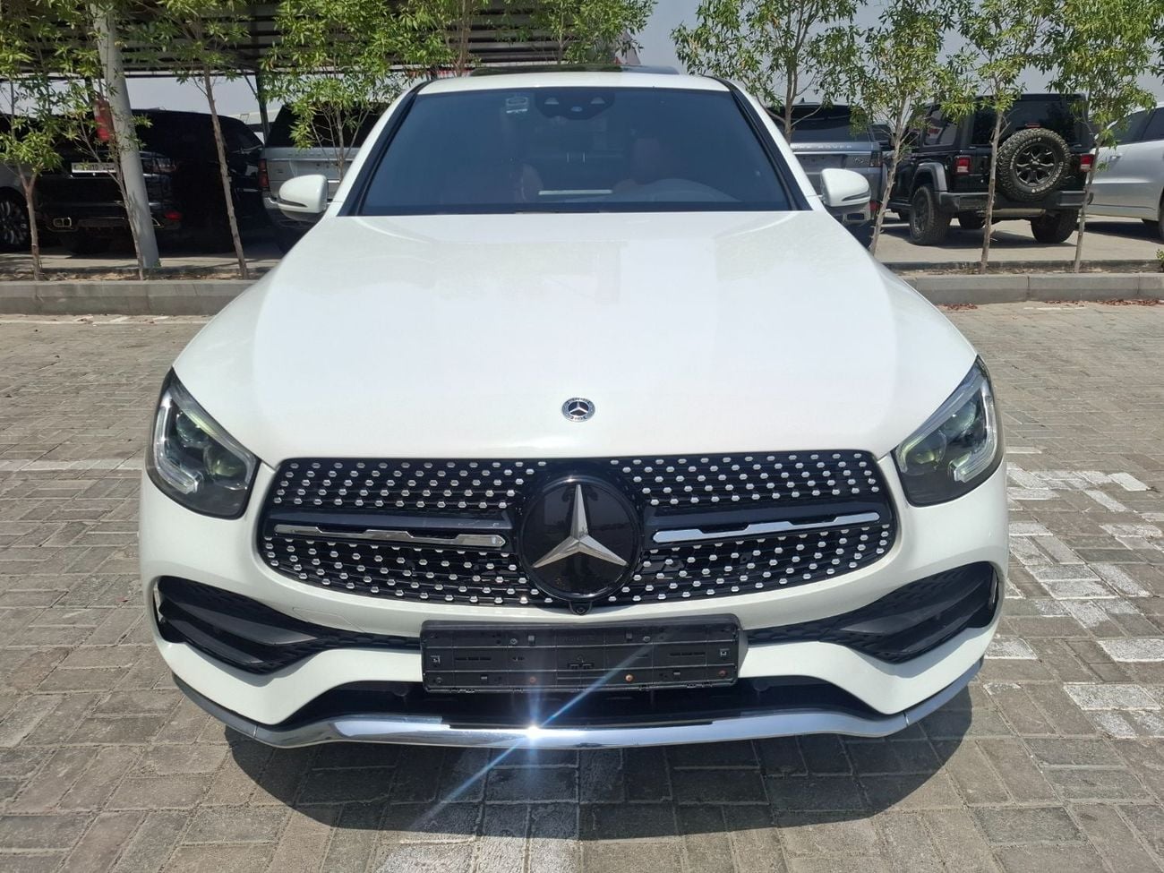 Mercedes Benz GLC 300 AMG Mercedes-Benz GLC300 coupe 2021 full option  original  paint