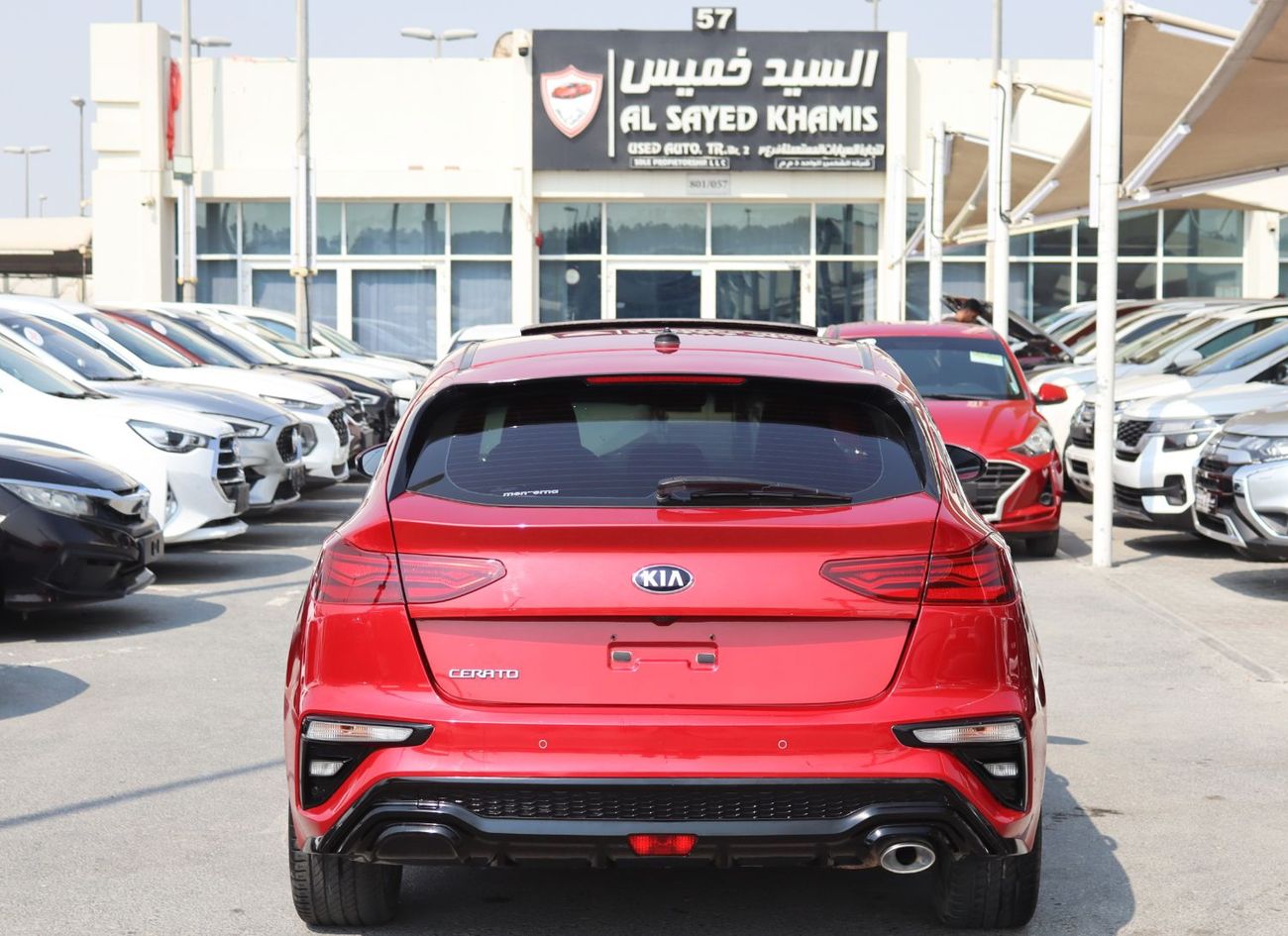 كيا سيراتو كيا سيراتو 2020  خليجى فل أوبشن  بحاله ممتازه ممشى 97000 كم بمحرك 1.6L- بسعر 38000 درهم