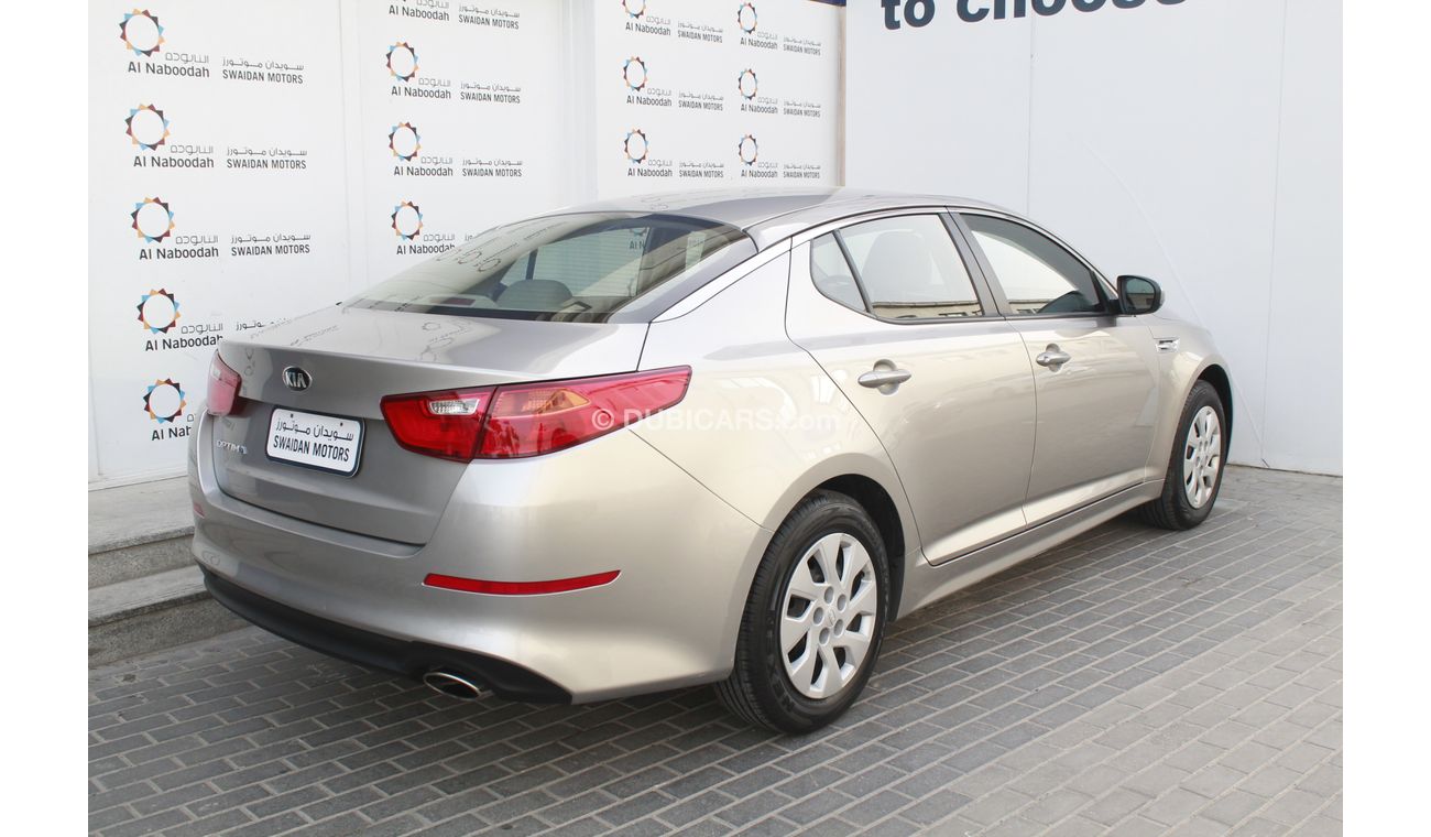 كيا أوبتيما 2.0L 2015 MODEL WITH WARRANTY