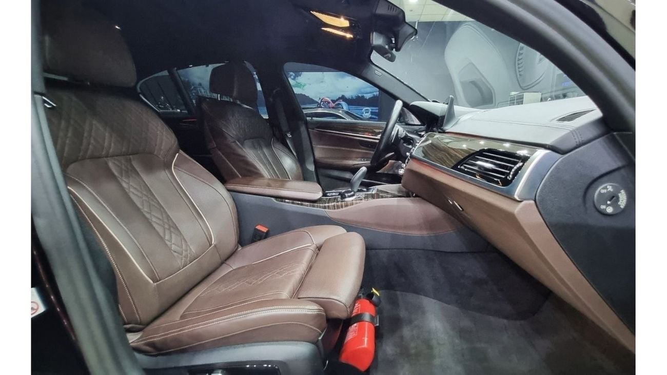 BMW M550i SPECIAL OFFER BMW M550I 2018 GCC IN IMMACULATE CONDITION STILL UNDER SERVICE CONTRACT FROM BMW