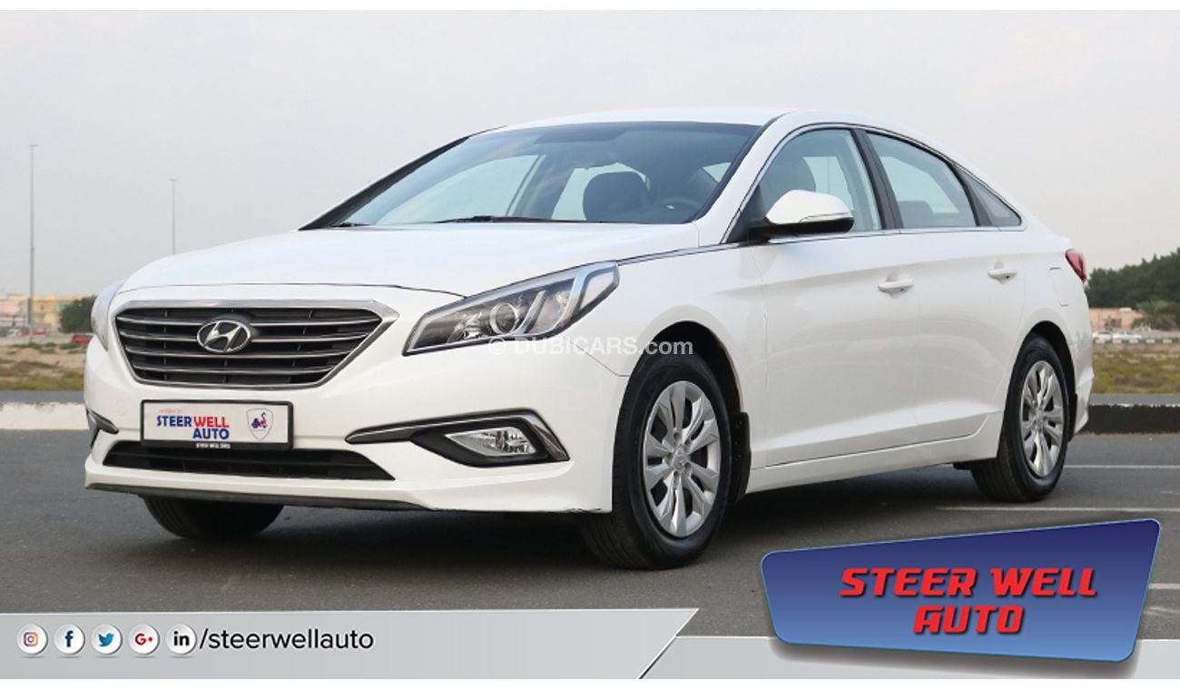 هيونداي سوناتا 2017 FULLY AUTOMATIC SEDAN WITH GCC SPEC