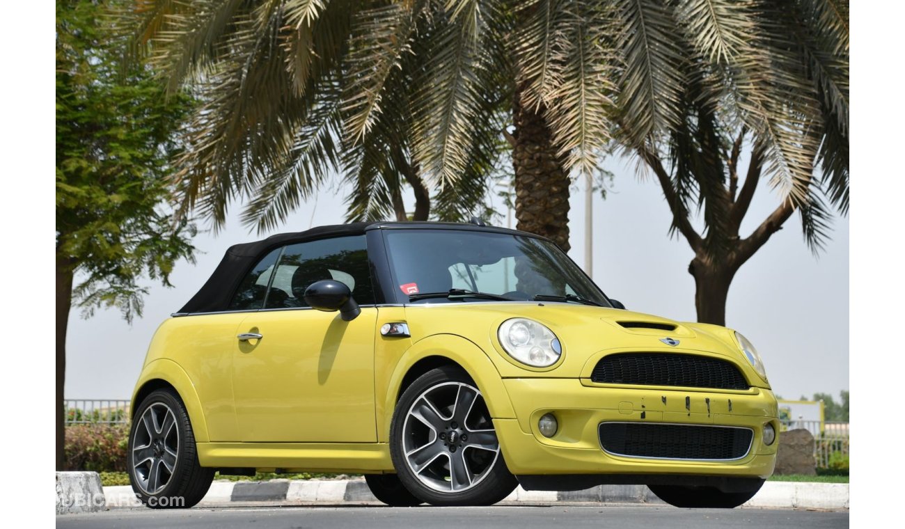 Mini Cooper S Cabrio 2009 - GCC SPECS - GOOD CONDITION - SOFT COVERTIBLE