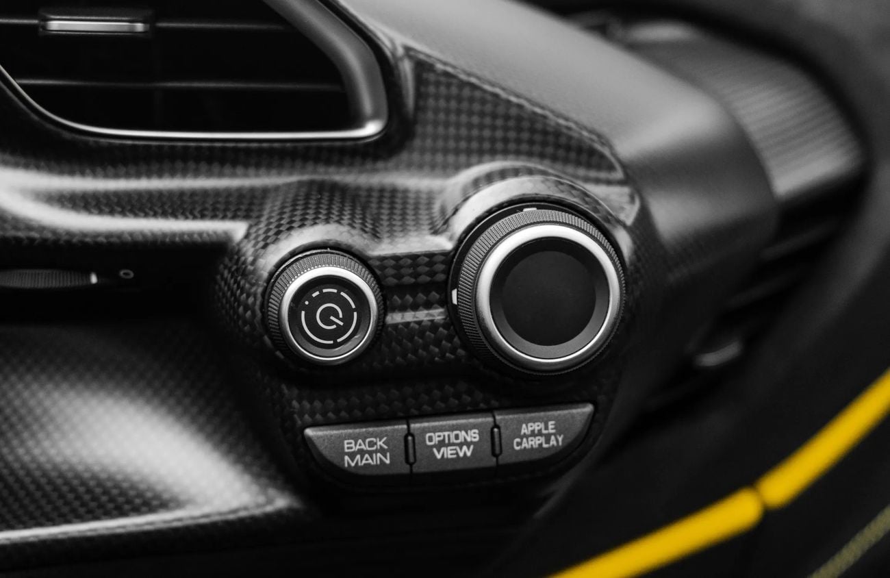 Ferrari 488 3.9L V8 Twin-Turbocharged Engine