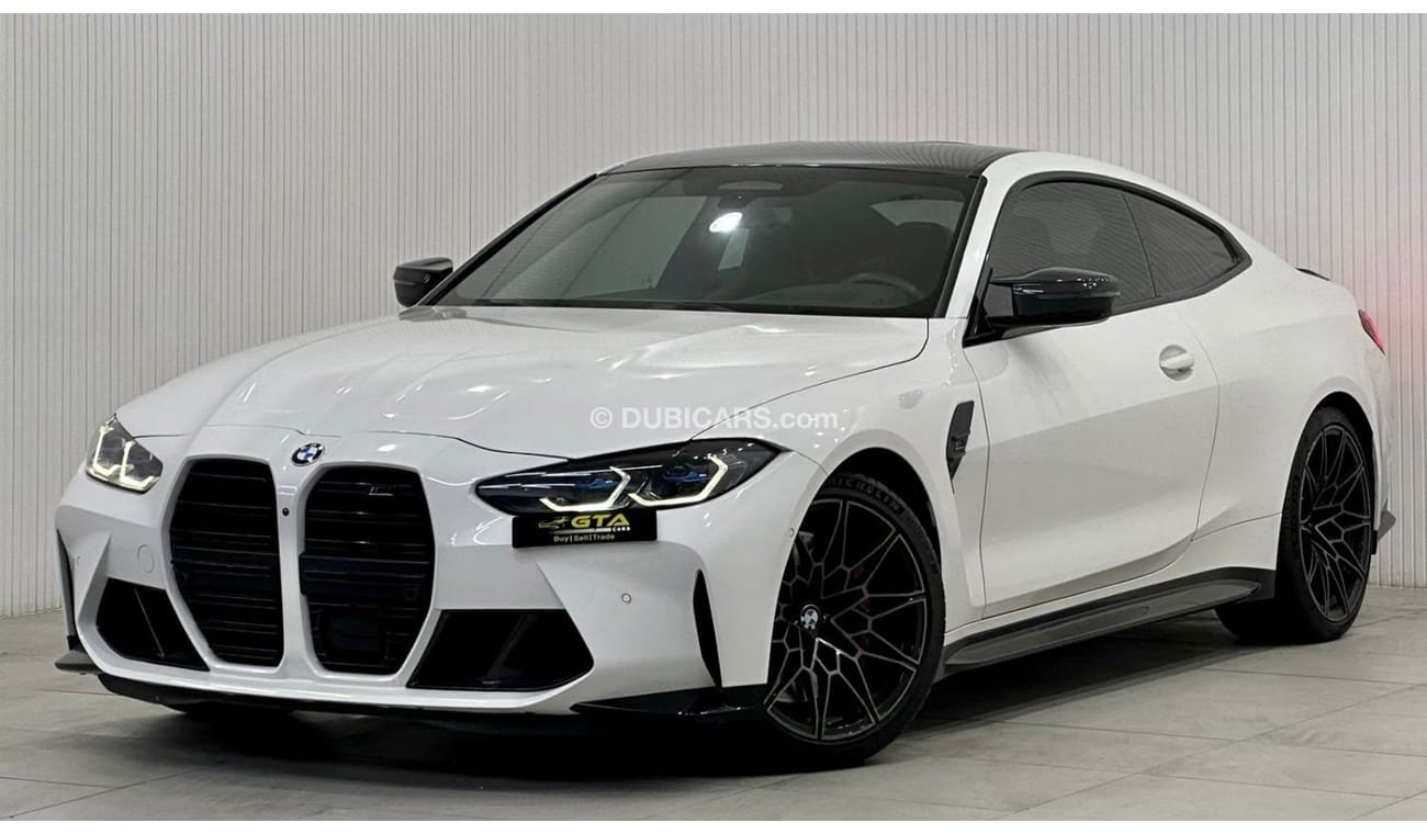 BMW M4 2021 BMW M4 Competition G82 (M Series) Coupe, AGMC Warranty + Service Contract, GCC