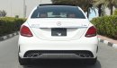 Mercedes-Benz C 43 AMG 2018, 4MATIC, V6 Biturbo, GCC with 2 Years Unlimited Mileage Dealer Warranty (RAMADAN OFFER!)