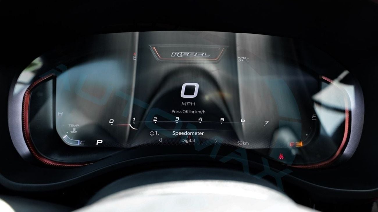 RAM 1500 (For Export , НА ЭКСПОРТ) Rebel 3.0TT Hurricane 2026 GCC Без пробега