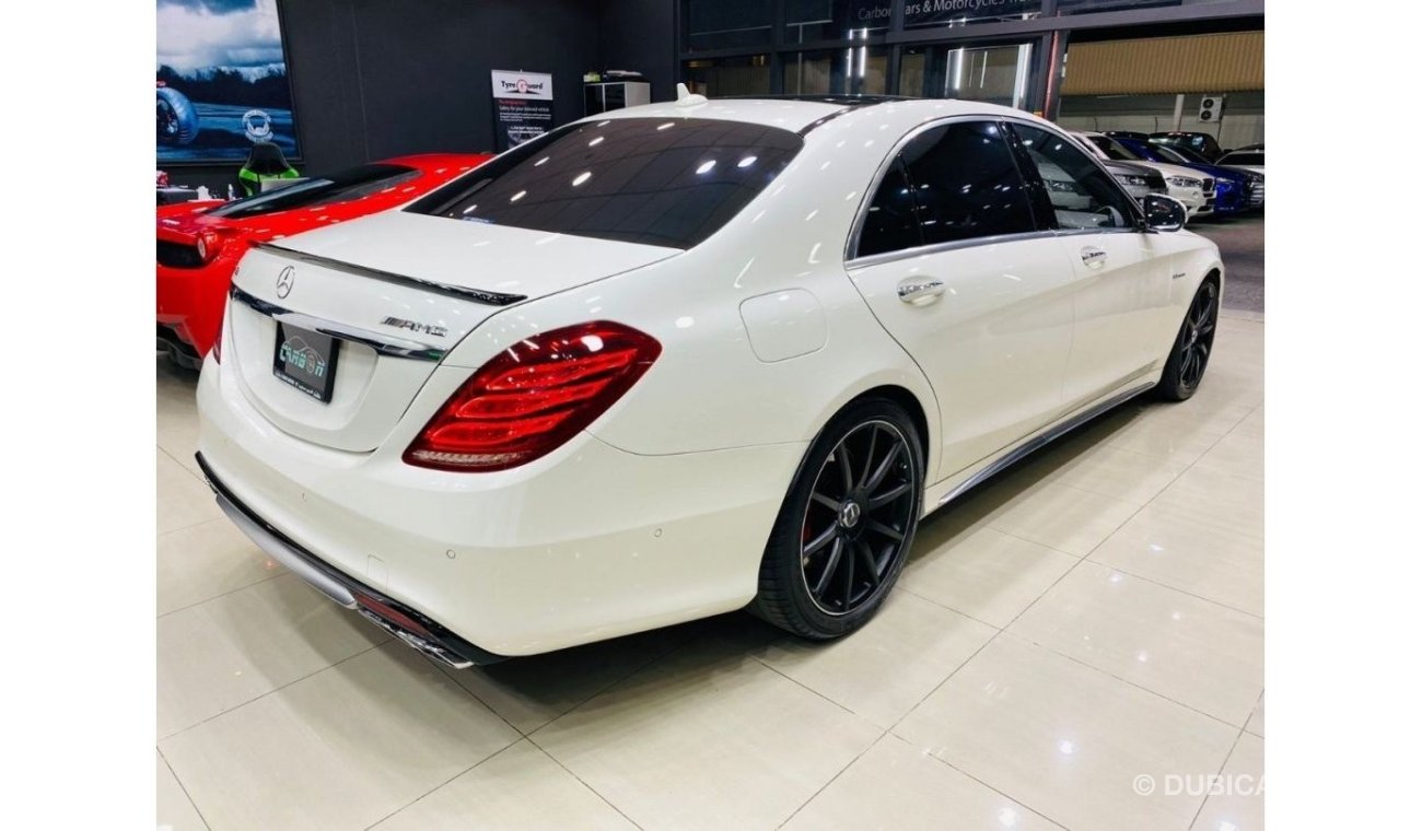 مرسيدس بنز S 63 AMG MERCEDES S63 AMG 2014 577HP IN AMAZING CONDITION FOR 180K AED