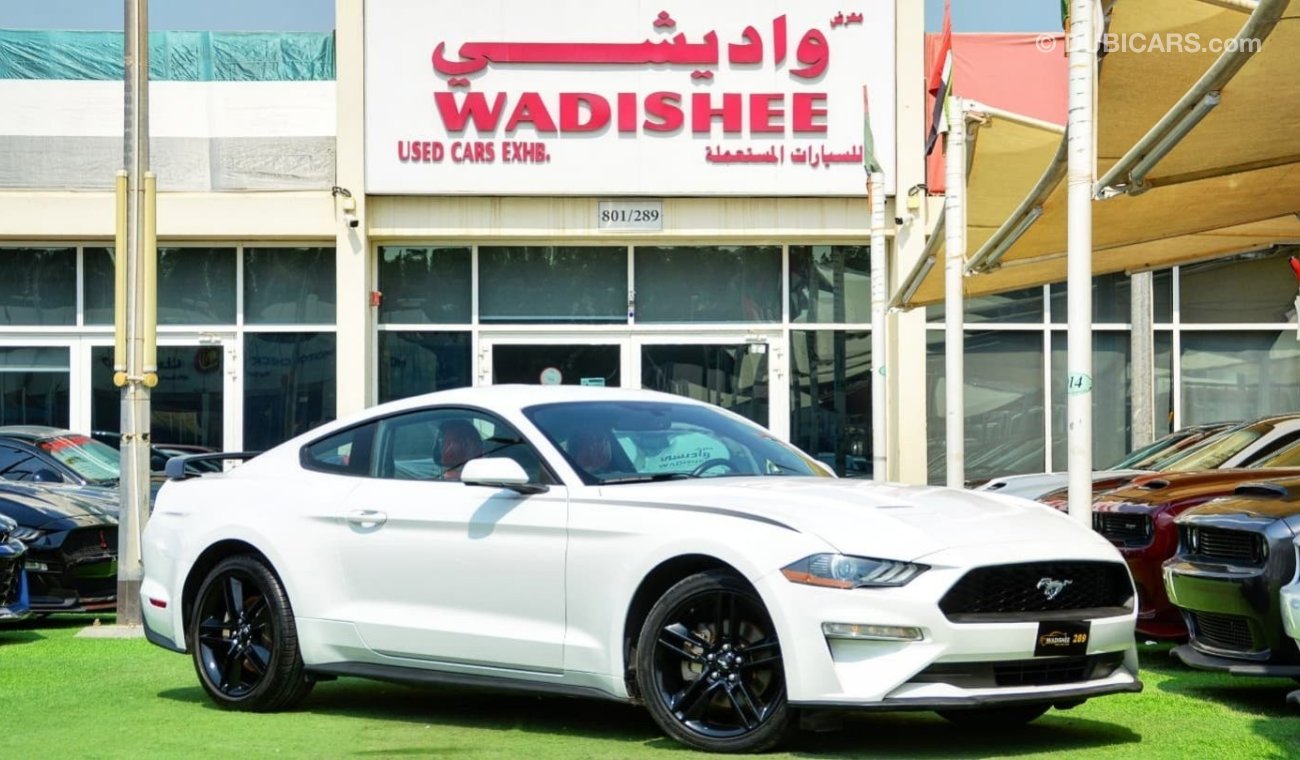 فورد موستانج Mustang Eco-Boost V4 2.3L 2018,Original AirBags,Premium, Leather Interior, Excellent Condition