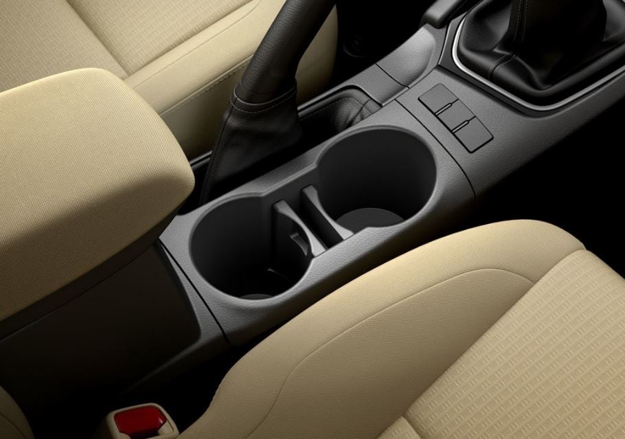Toyota Corolla interior - Cupholders