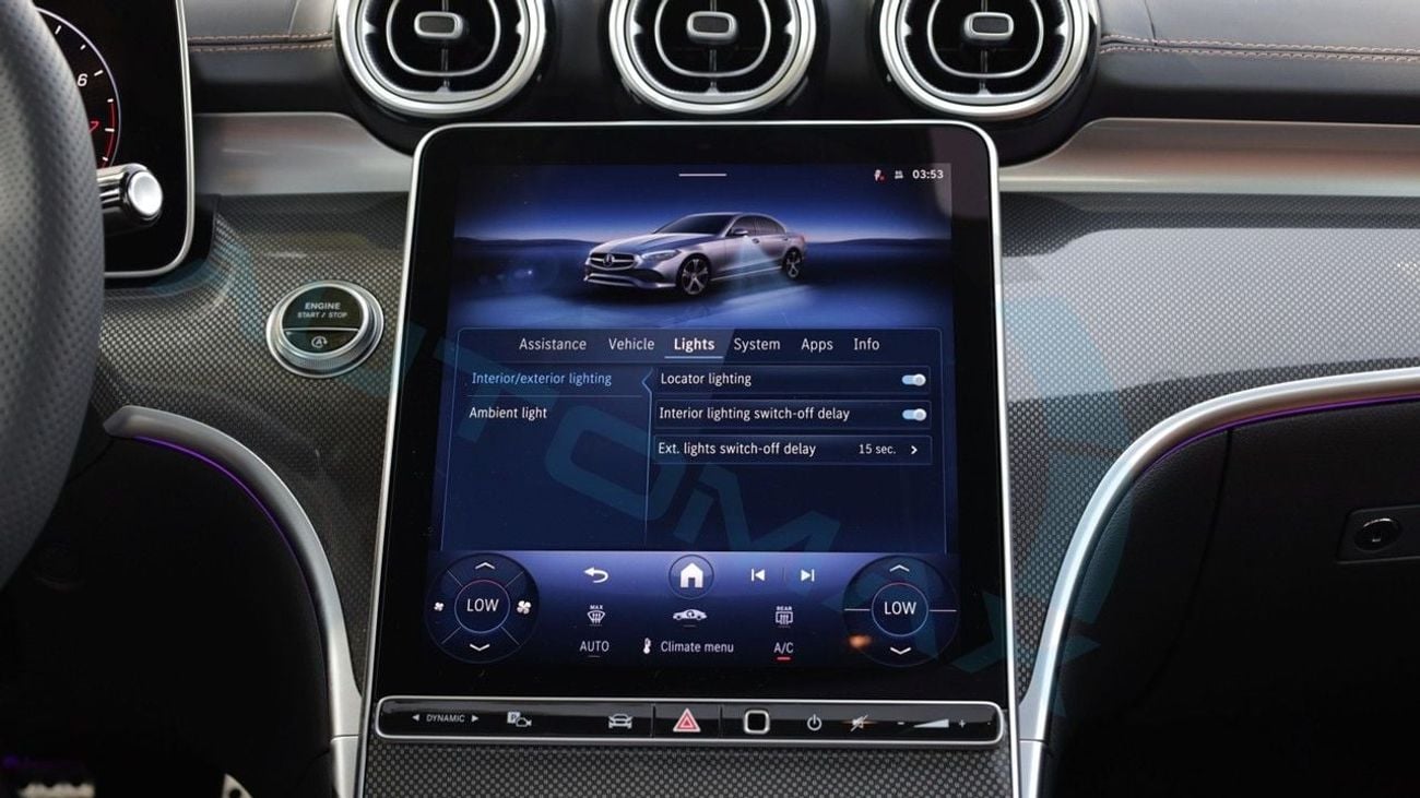 مرسيدس بنز C 200 (For Export , НА ЭКСПОРТ) PY 26/26 AMG EQ Boost 1.5T RWD GCC Без пробега