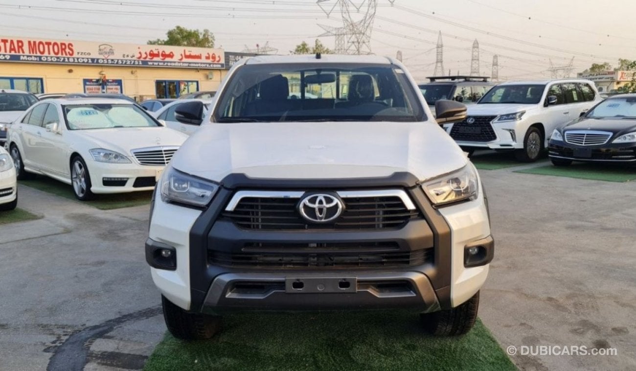 تويوتا هيلوكس TOYOTA HILUX 4.0L- 2021 4X4 ADV D/C A/T PTR