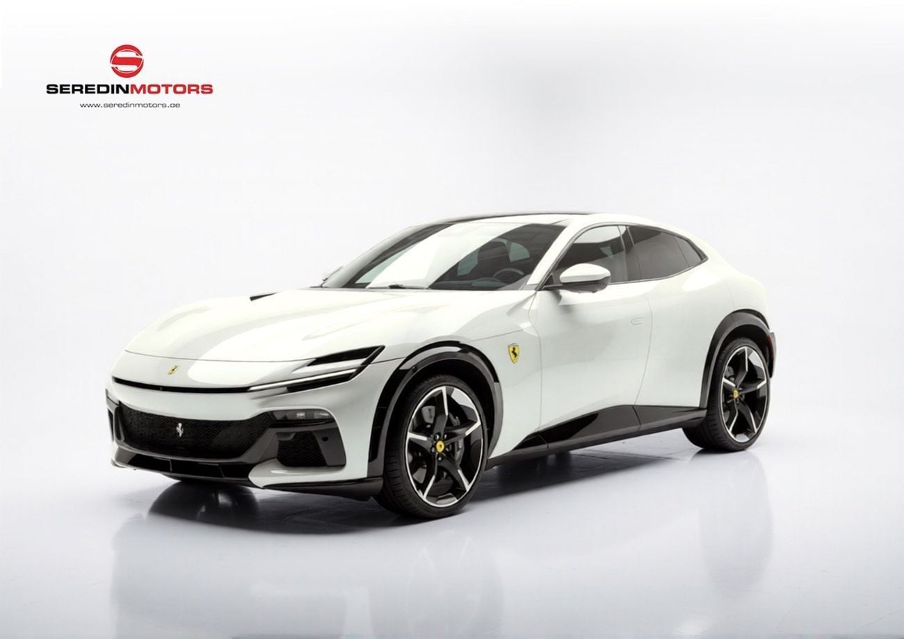 فيراري بوروسانجوي STD Bianco Fuji Pearl White | Cream Alcantara & Leather Interior | Full Carbon