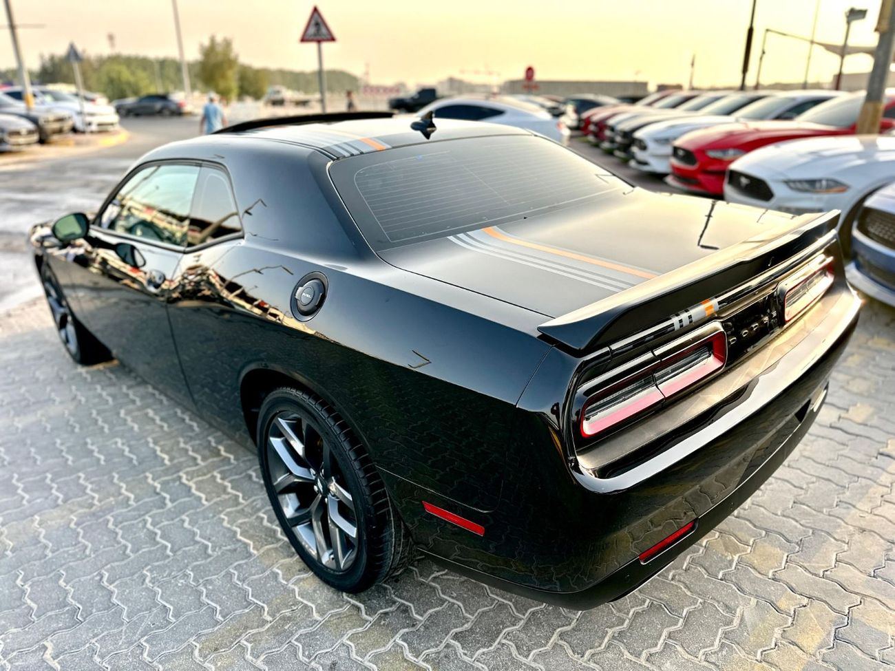 دودج تشالينجر GT 3.6L | Monthly 1300/- | 0% DP | Full Option | Original Airbags | Blindspot | # 92127