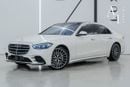 Mercedes-Benz S 500 4MATIC 3.0L 2021 Mercedes S500, Full Option, Diamond Seats, Excellent Condition, European Specs