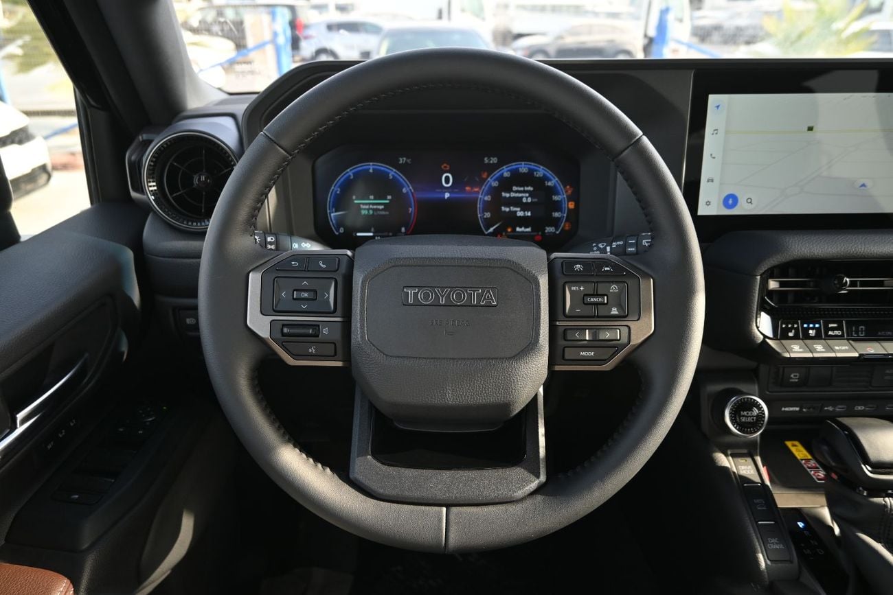 تويوتا برادو Toyota LC Prado Adventure, 2.4L Turbo 4WD Model 2026 Color Black