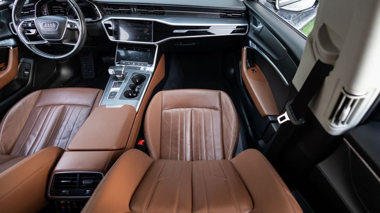 Audi A6 40 TFSI 2.0L Audi A6 40TFSI 2024 GCC under Agency Warranty and Service Contract for 1,641.00 AED monthly