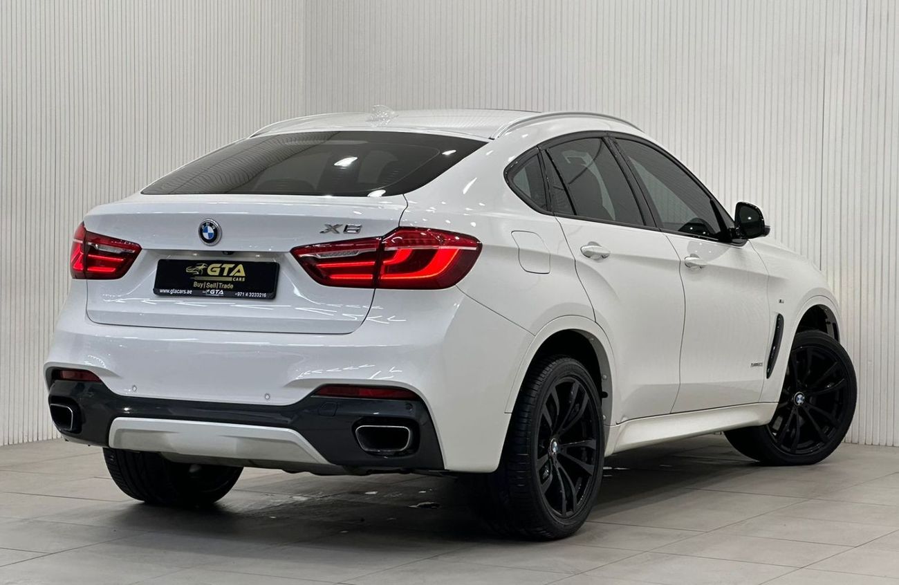 بي أم دبليو X6 50i M سبورت 2015 BMW X6 xDrive50i M-Sport, Service History, Full Options, Low Kms, GCC