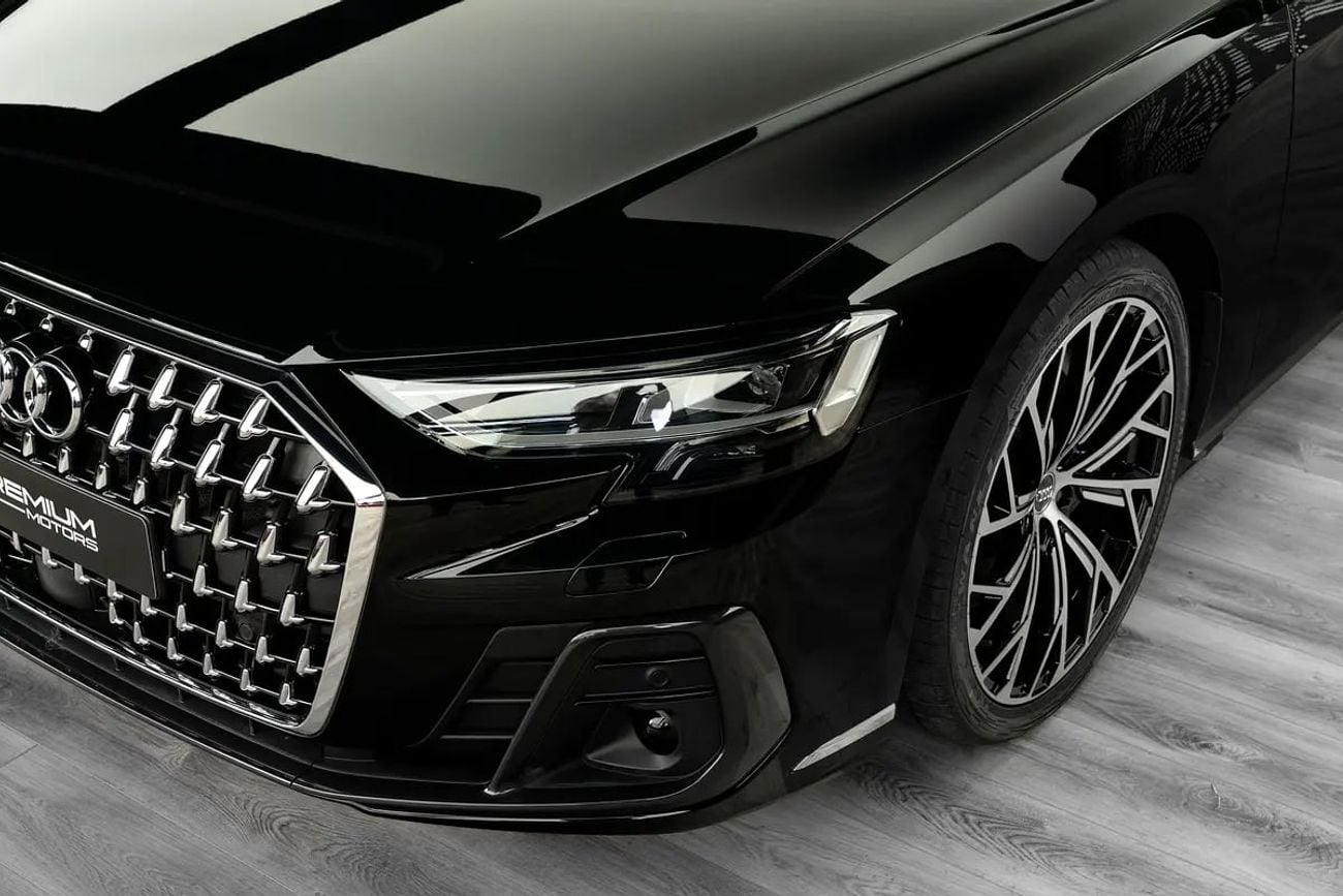 أودي A8 AUDI | A8L QUATTRO 55 | 2026 | GCC SPECS DEALER WARRANTY + SERVICE CONTRACT. Full self-driving capab