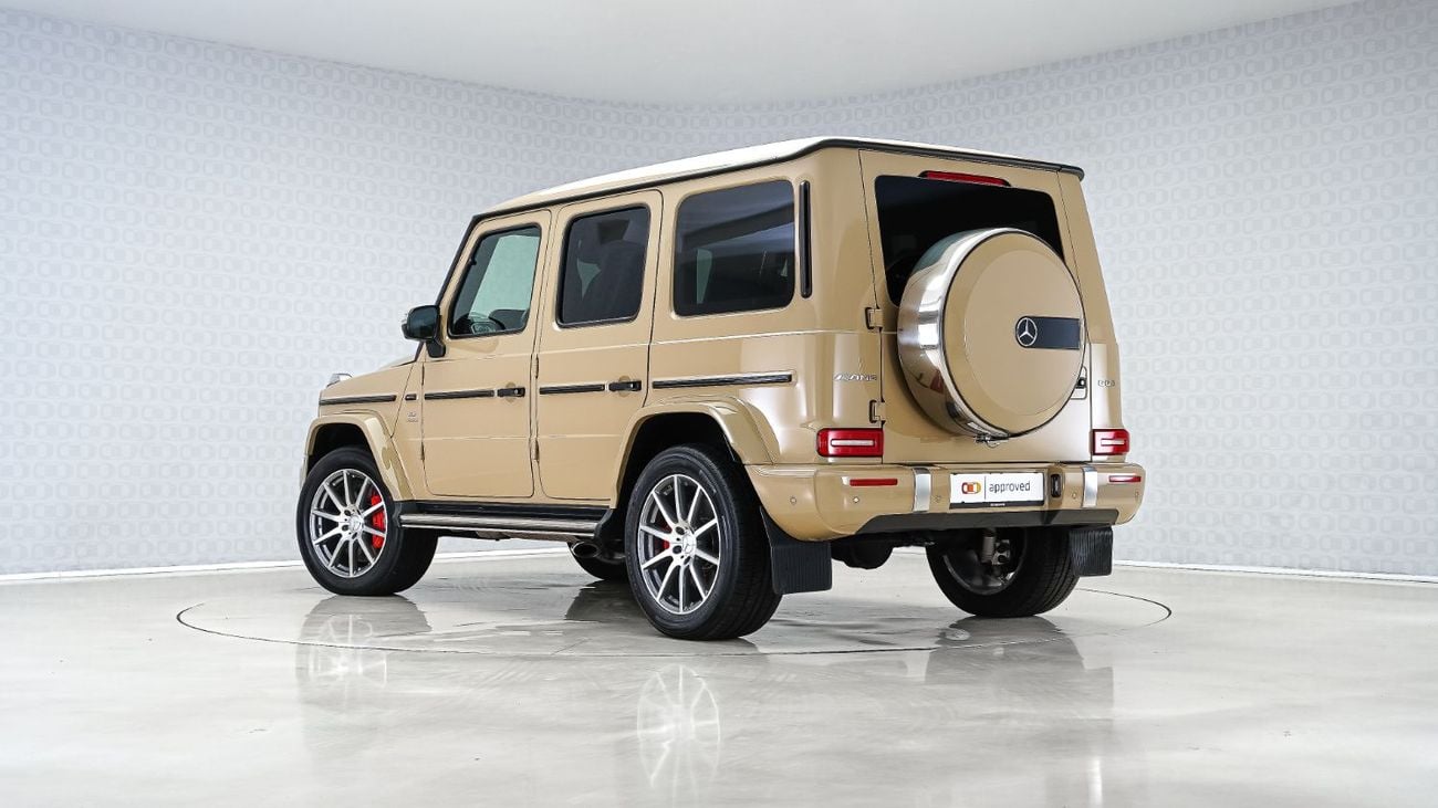 Mercedes-Benz G 63 AMG Std 4.0L | AED 7,524 PM | Up to 3 Years Unlimited Warranty |